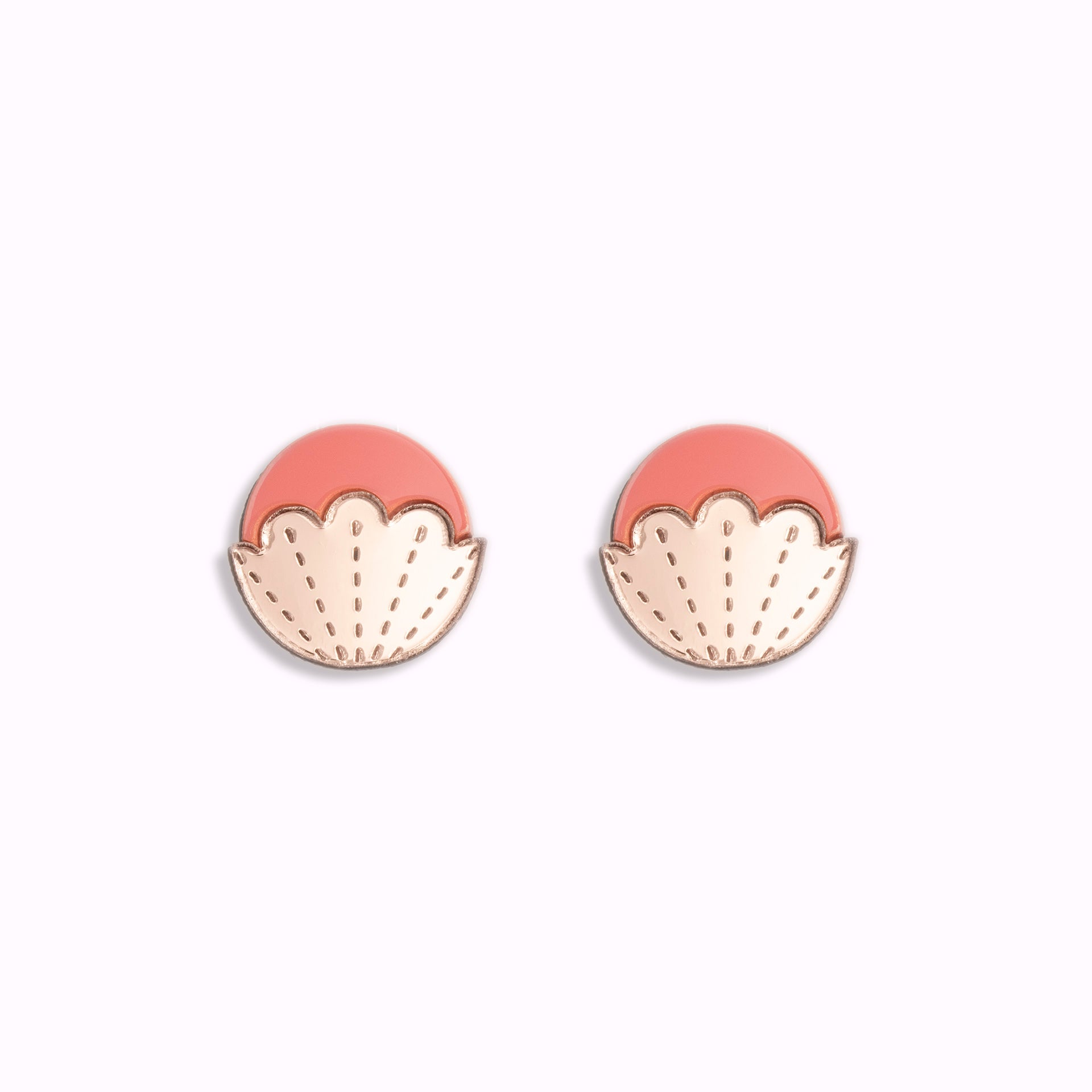 Erin acrylic stud earring