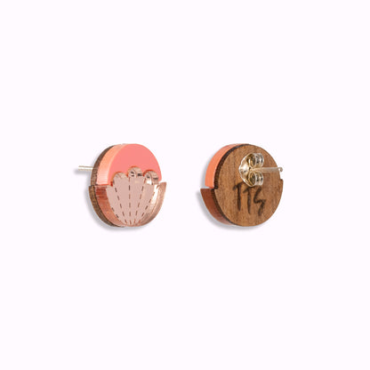 Erin acrylic stud earring