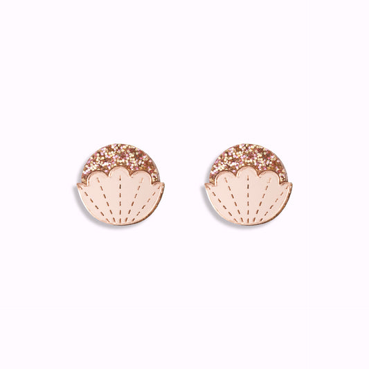 Erin acrylic stud earring