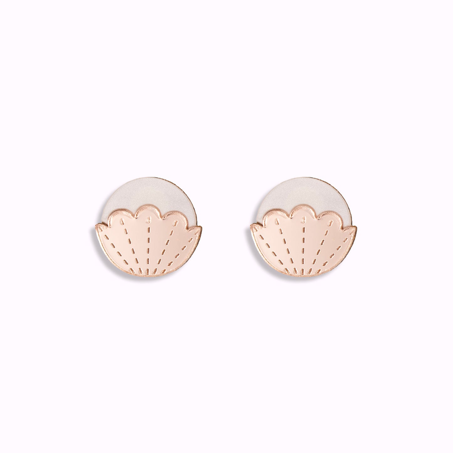 Erin acrylic stud earring