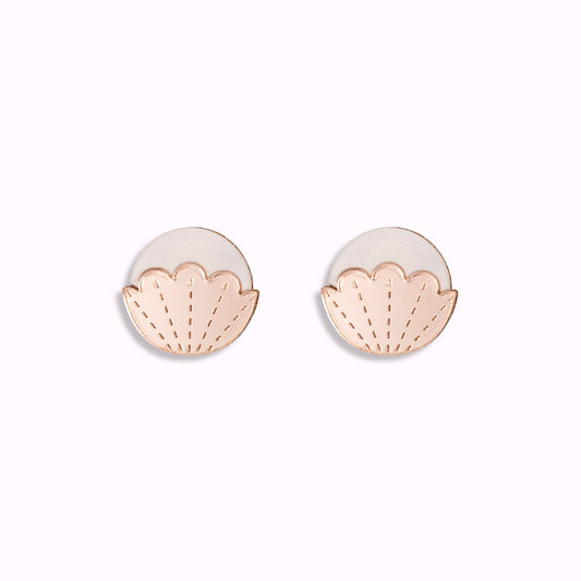 Erin acrylic stud earring