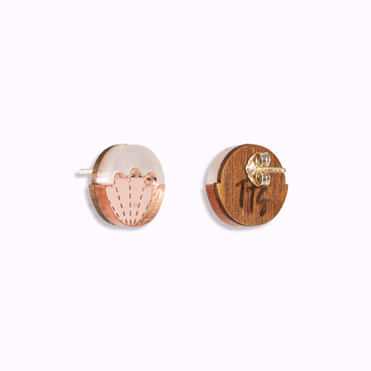 Erin acrylic stud earring